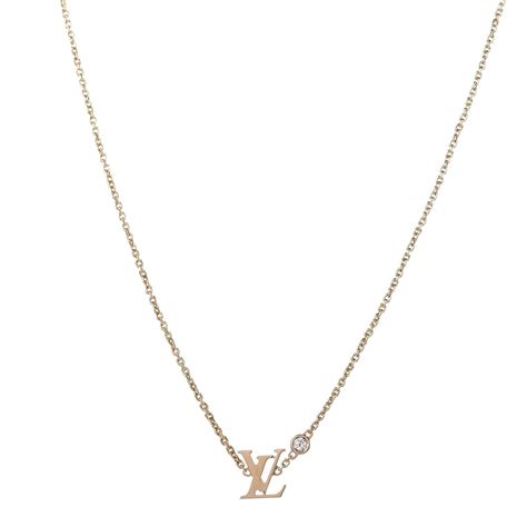 louis vuitton lv necklace